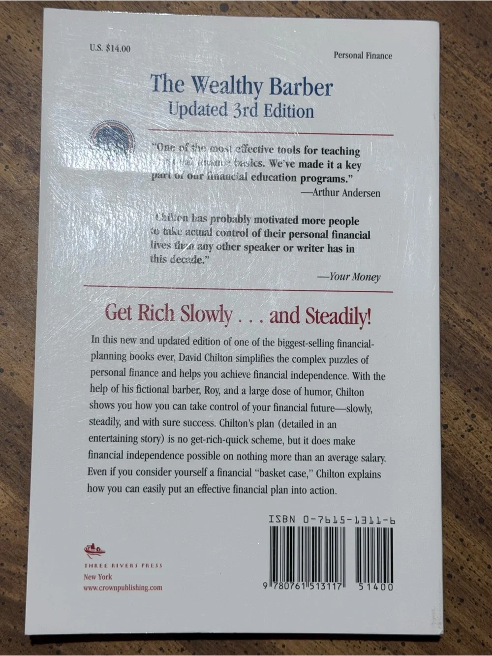 The Wealthy Barber - White Cover - Picture 5 of 6